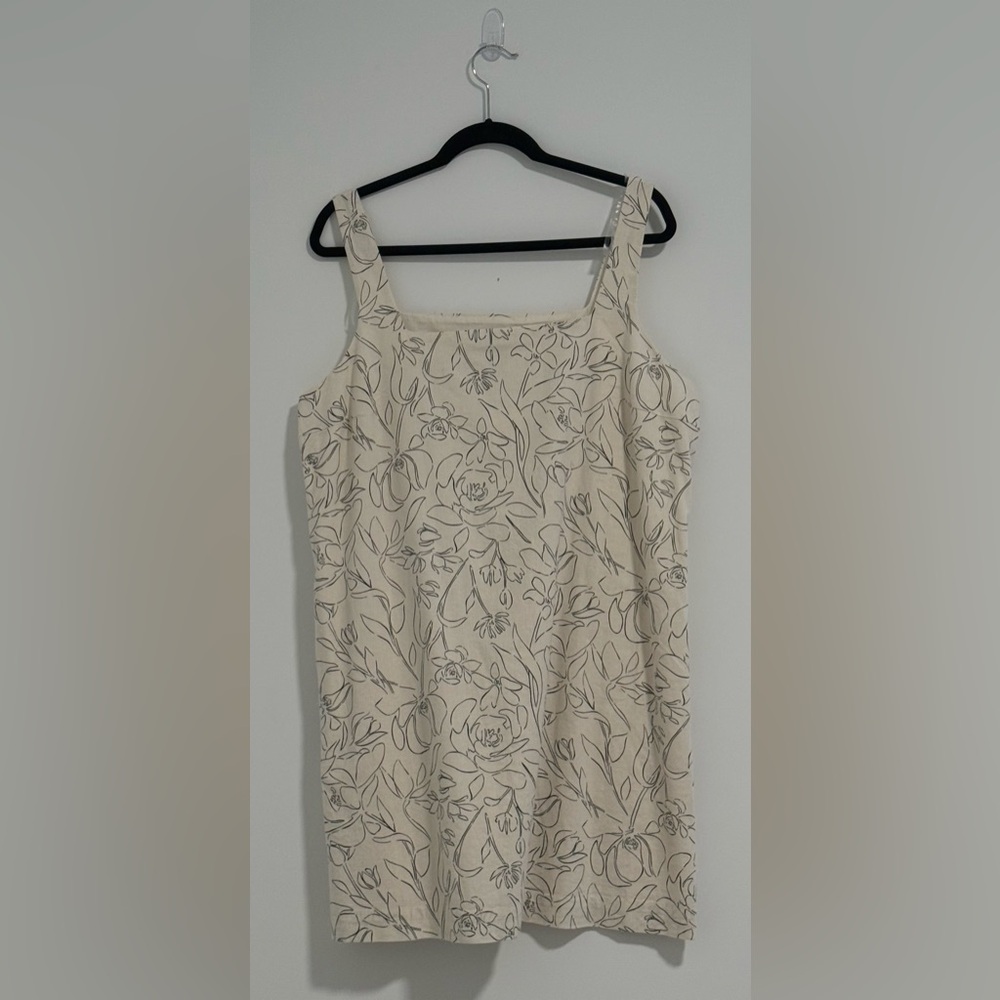 A New Day Cream Floral Dress